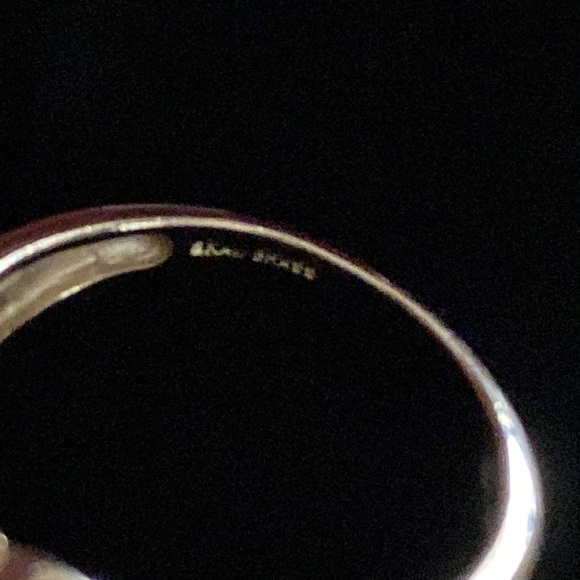 Multicolored Rhinestone Brass Ring - Picture 6 of 7